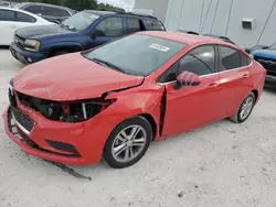 Salvage cars for sale at Apopka, FL auction: 2017 Chevrolet Cruze LT