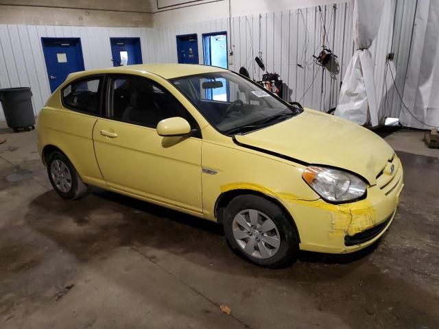 2010 Hyundai Accent Blue