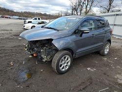 Salvage cars for sale at West Mifflin, PA auction: 2019 Ford Ecosport SE