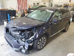 Salvage cars for sale at Mcfarland, WI auction: 2018 Subaru Outback Touring