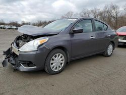 Salvage cars for sale at Ellwood City, PA auction: 2015 Nissan Versa S