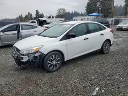 Salvage cars for sale at Graham, WA auction: 2017 Ford Focus S