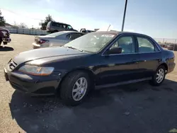 Carros salvage a la venta en subasta: 2002 Honda Accord SE