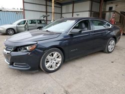 Chevrolet Impala salvage cars for sale: 2014 Chevrolet Impala LS