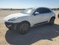 Salvage cars for sale at San Antonio, TX auction: 2015 Porsche Macan S