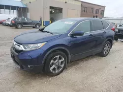 Salvage cars for sale at Kansas City, KS auction: 2018 Honda CR-V EXL