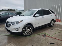 Salvage Cars with No Bids Yet For Sale at auction: 2018 Chevrolet Equinox Premier