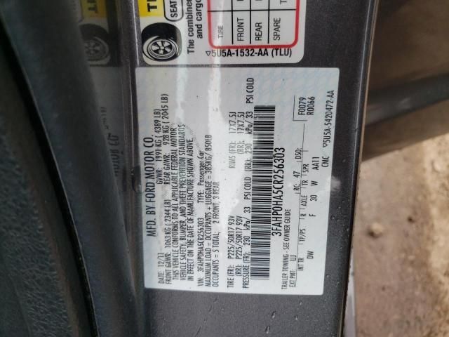 2012 Ford Fusion SE