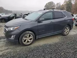 Salvage cars for sale at Concord, NC auction: 2018 Chevrolet Equinox LT