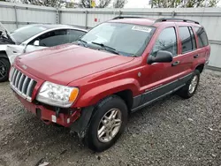 Jeep Grand Cherokee Laredo salvage cars for sale: 2004 Jeep Grand Cherokee Laredo