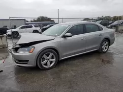 Vehiculos salvage en venta de Copart Orlando, FL: 2013 Volkswagen Passat SE