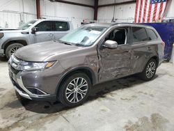 Carros salvage sin ofertas aún a la venta en subasta: 2016 Mitsubishi Outlander SE