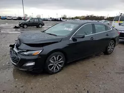 Chevrolet salvage cars for sale: 2022 Chevrolet Malibu RS