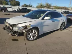 Salvage cars for sale at Oklahoma City, OK auction: 2012 Nissan Maxima S