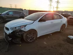 Salvage cars for sale at Elgin, IL auction: 2021 KIA Forte GT Line