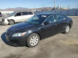 Salvage cars for sale at Sun Valley, CA auction: 2007 Toyota Camry Hybrid