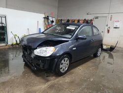 Salvage cars for sale at Elgin, IL auction: 2010 Hyundai Accent Blue