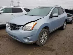 Salvage cars for sale at Elgin, IL auction: 2012 Nissan Rogue S