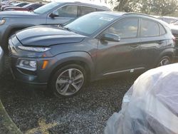 Salvage cars for sale at Riverview, FL auction: 2021 Hyundai Kona Limited