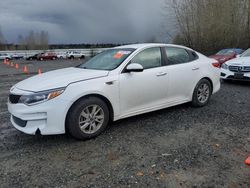 Salvage cars for sale at auction: 2018 KIA Optima LX