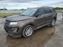 Ford Explorer xlt salvage cars for sale: 2016 Ford Explorer XLT