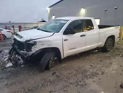 Salvage cars for sale at Appleton, WI auction: 2016 Toyota Tundra Double Cab SR