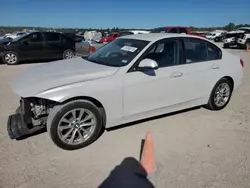 Salvage cars for sale at Houston, TX auction: 2016 BMW 320 I