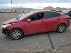 KIA Forte salvage cars for sale: 2015 KIA Forte LX