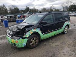 Salvage cars for sale at Madisonville, TN auction: 2009 Dodge Grand Caravan SXT