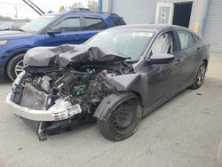 Honda salvage cars for sale: 2017 Honda Civic LX