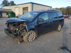 Salvage cars for sale at auction: 2012 Toyota Sienna XLE