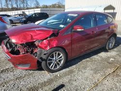 Salvage cars for sale at Spartanburg, SC auction: 2017 Ford Focus SE