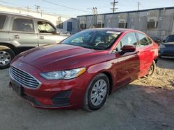 Ford Fusion s Vehiculos salvage en venta: 2019 Ford Fusion S