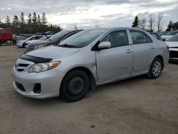 Salvage cars for sale at Bowmanville, ON auction: 2012 Toyota Corolla Base