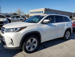 Salvage cars for sale from Copart Littleton, CO: 2019 Toyota Highlander Limited