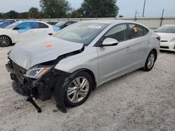 Salvage cars for sale at Apopka, FL auction: 2019 Hyundai Elantra SEL