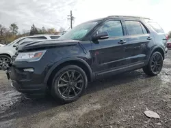 Salvage cars for sale at York Haven, PA auction: 2018 Ford Explorer XLT