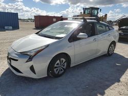 Salvage cars for sale at Arcadia, FL auction: 2017 Toyota Prius