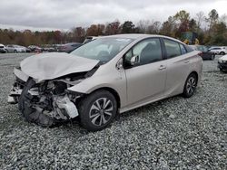 Toyota Prius salvage cars for sale: 2017 Toyota Prius Prime