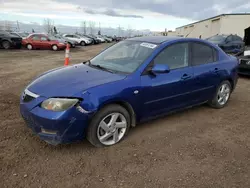 Salvage cars for sale from Copart Rocky View County, AB: 2007 Mazda 3 I