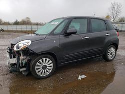 Salvage cars for sale at Columbia Station, OH auction: 2014 Fiat 500L Easy