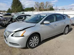 Nissan Sentra Vehiculos salvage en venta: 2015 Nissan Sentra S