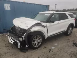 Ford Explorer xlt salvage cars for sale: 2020 Ford Explorer XLT