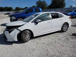 Toyota Corolla le Vehiculos salvage en venta: 2020 Toyota Corolla LE