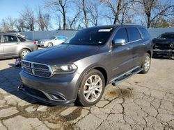 Vehiculos salvage en venta de Copart Bridgeton, MO: 2016 Dodge Durango Citadel