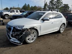 Vehiculos salvage en venta de Copart Cleveland: 2020 Audi Q5 Premium Plus