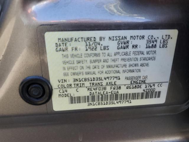 2005 Nissan Sentra 1.8