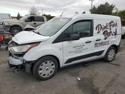 Salvage trucks for sale at San Martin, CA auction: 2020 Ford Transit Connect XL