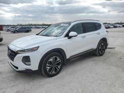 Salvage cars for sale at Arcadia, FL auction: 2020 Hyundai Santa FE Limited