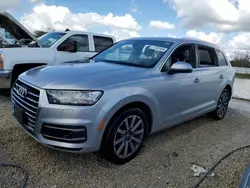 Audi salvage cars for sale: 2018 Audi Q7 Prestige